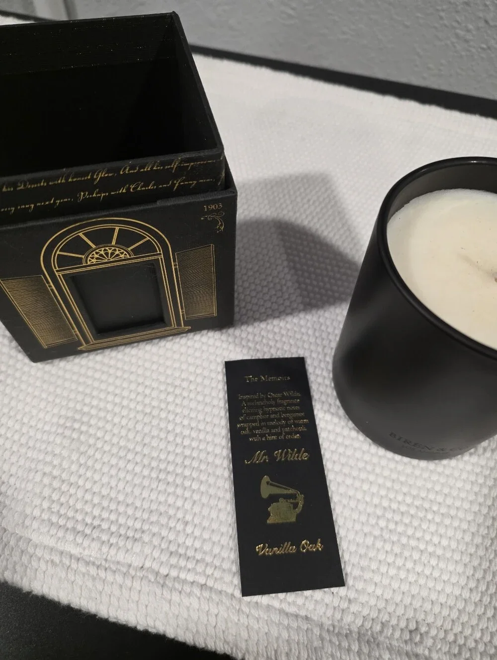 Biren & Co Candle 7.5 OZ Vanilla Oak